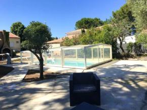 Villa de 3 chambres avec piscine privee jardin clos et wifi a Servian